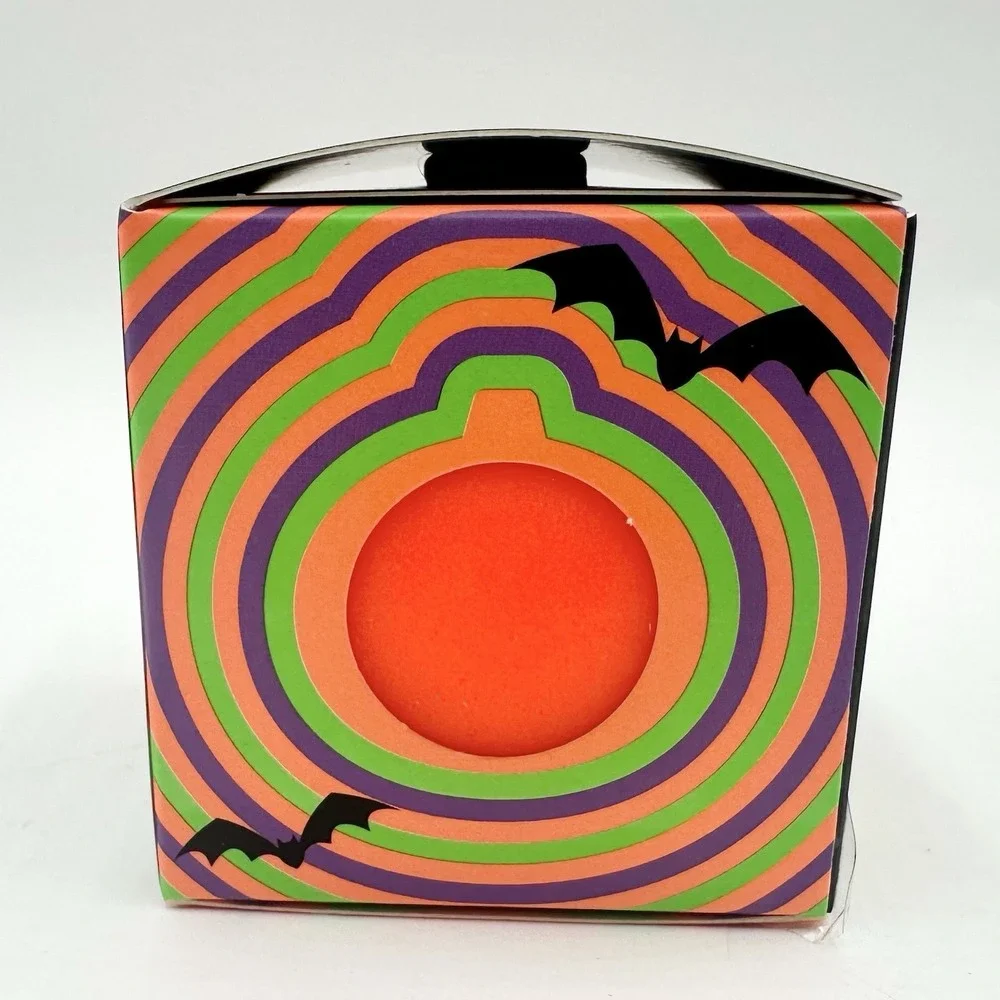 New Sealed NeeDoh Orange Jack Glow Pumpkin Halloween Glow In The Dark Schylling